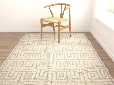 Rugs No 664 Low-poly 3D model