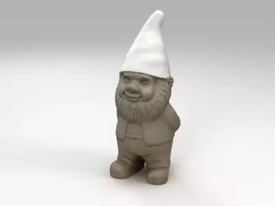 Garden Gnome 002 3D model