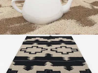 Rugs No 311 Low-poly 3D model