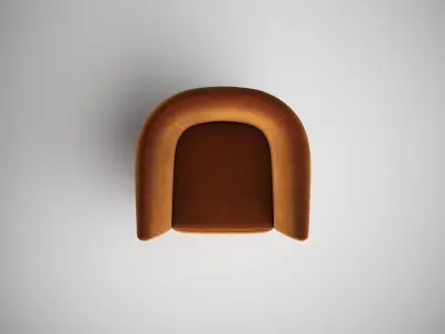 Klay Armchair By Charlotte Biltgen 3D model