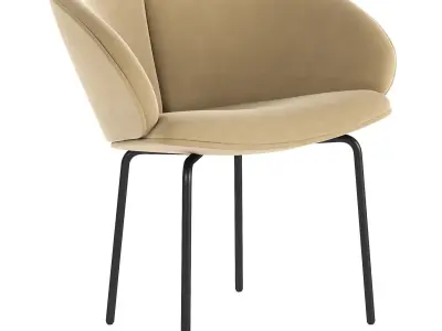 Chair Mobboli Peach 3D model