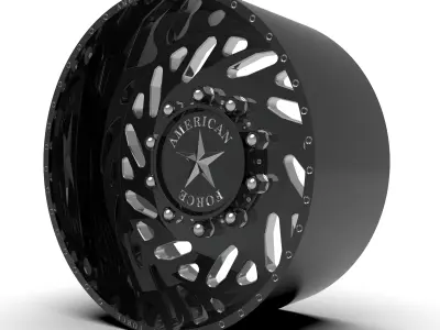 AMERICAN FORCE 6F07 TREK SD WHEEL 3D print model