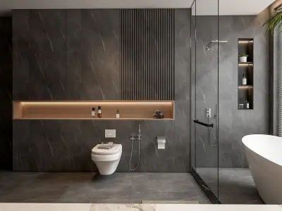 Bathroom 102 3D model