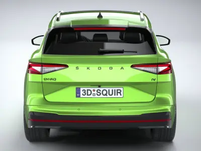 Skoda Enyaq RS 2022 3D model