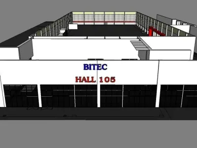 Bitec Bangna Hall105 3D model
