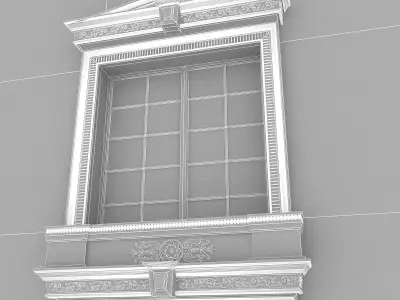 Window Frame 05 3D model