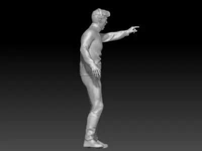 nfl coach man 2 3D print model