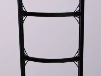 Machine TankFrame Low-poly 3D model