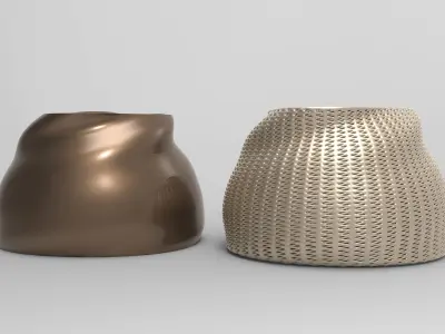 Vase Voronoi 19 3D print model