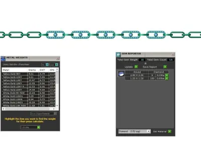 Messika Bracelet Full Diamond   3D print model