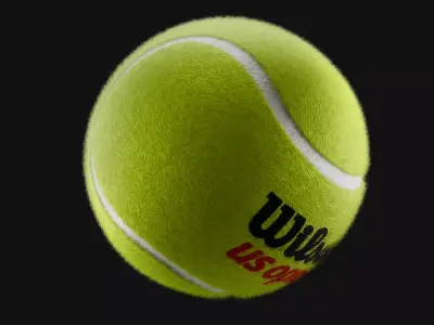 Tennis ball 3D model