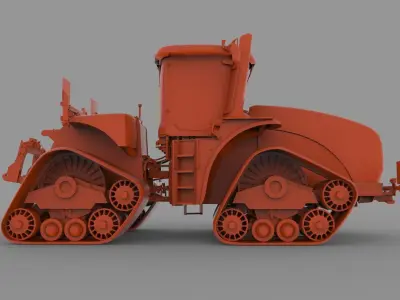 New Holland T9 700 3D print model