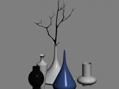 vase 38 3D model purchase