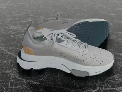 NIKE N354 3D SHOES Low-poly 3D model