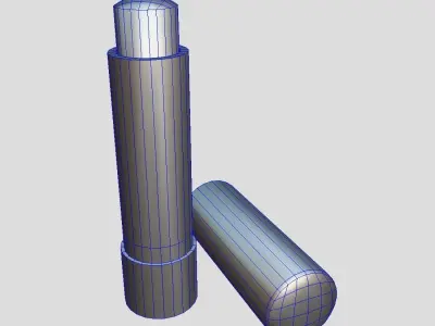 Lip Balm  Low-poly 3D model