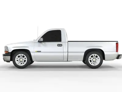 Chevrolet Silverado 2001 1500 3D model