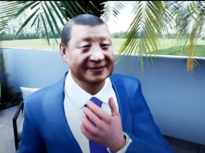 President Xi of China--coolgames 3D model