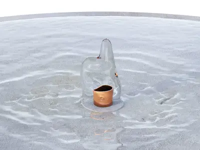 Girona Fountain 3D model