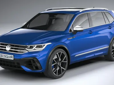 Volkswagen Tiguan R Allspace 2022 3D model