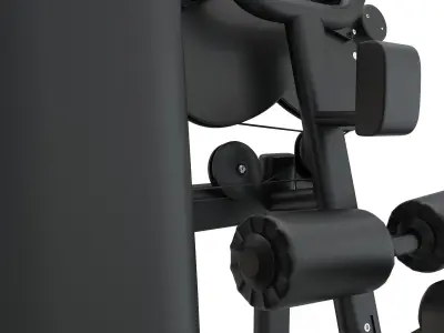 Technogym - Selectorised - Pulldown  3D model