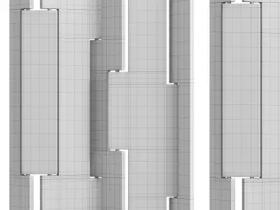 AVENUE FOLDING SCREEN by maisonvalentina 3D model