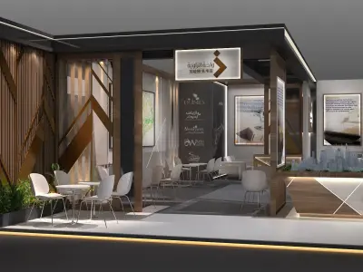 Real Estate Exhibition  3D model