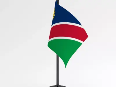 Table Flag Namibia 3D model