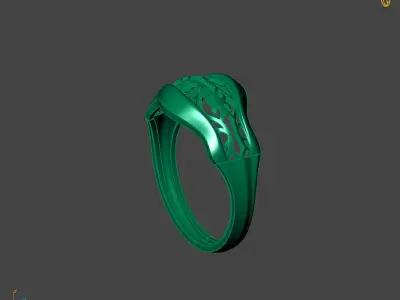Women Plain Ring Ready STL 3DM Models Womens Rings 3D models 3D print model