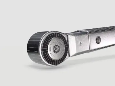 Torque wrench tool Low-poly 3D model