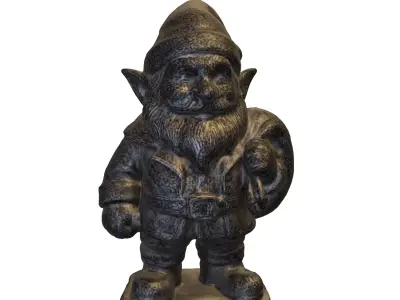 gnome decoration  Low-poly 3D model