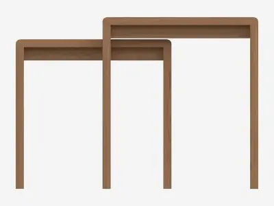 Nest of Tables Ercol Bosco 3D model