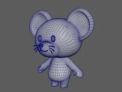 Cartoon 3D Animal Pack Vol 02 Low-poly 3D model Low-poly 3D model