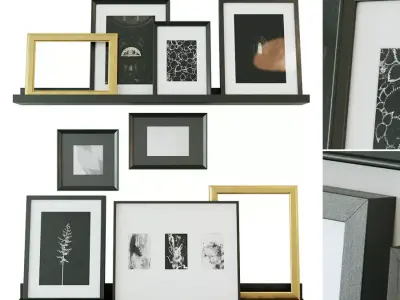 Gallery Wall 32 3D model