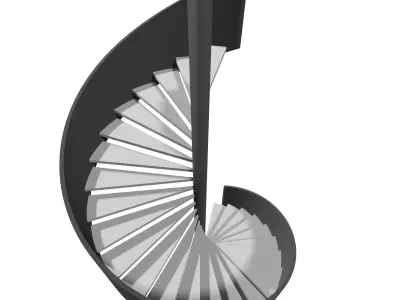 Spiral stair 2023-0011 3D model