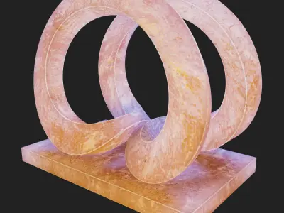 Sculture Stone 3D model