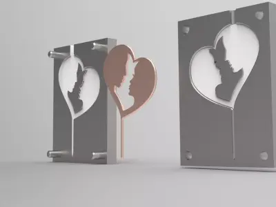 Picket pastry planned for wedding parties 3D print model