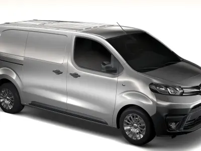 Toyota ProAce Van L2 2017 3D model