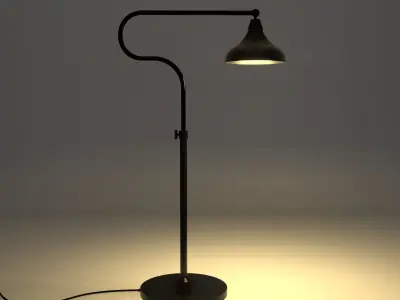 PBR Floor Lamp Low-poly 3D model