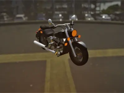 Honda Shadow 750 3D model