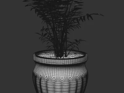 Marble Vase Free low-poly 3D model