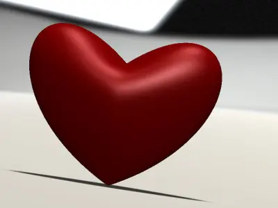 Heart Free 3D model buy