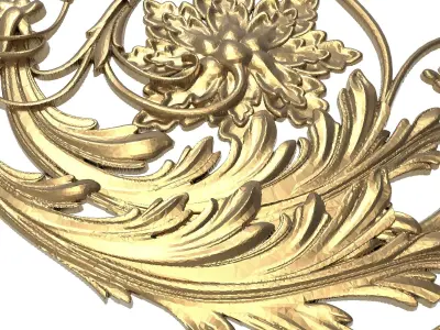  decorative pattern ready for 3D printing 3D model 165