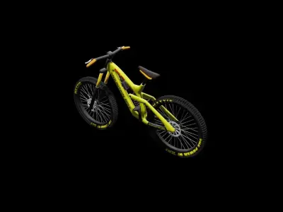 3D Bogie Mountain Bike model 3D model