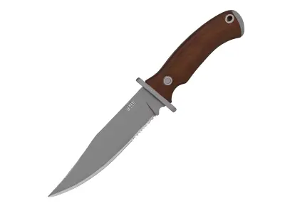 Knife Low-poly 3D model 29