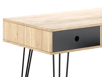 La Redoute Interieurs Biface 3 drawer Desk 3D model