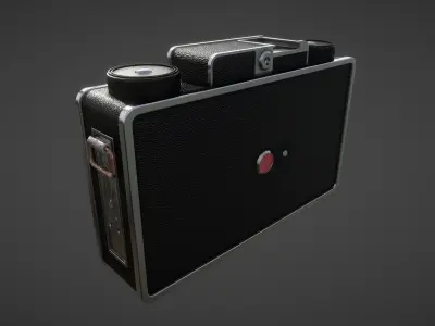 Retro Camera - Luxa Six 3D model