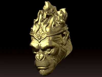 Monkey king 3D print model