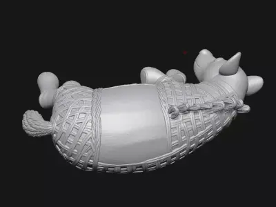 hound 3D print model