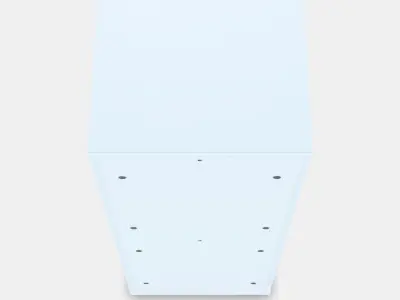 NORDLI Chest of 2 drawers 2 Low-poly 3D model