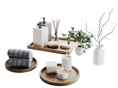 Decorative Set 011 3D model